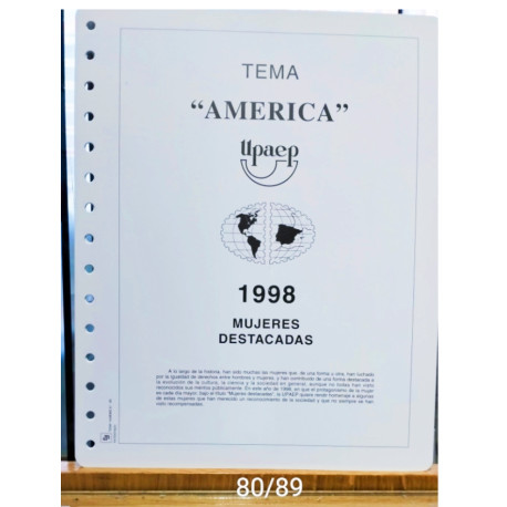 América UPAEP 1998 mujeres destacadas 