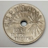 25 Centimos de Viena 1937