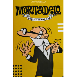 Criptosello de Mortadelo de Francisco Ibáñez 2024