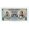 Billete de un peso de oro  de Colombia 1962