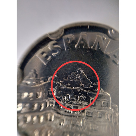 Error de la moneda de La pedrera velada