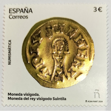 Moneda visigoda Suintilla