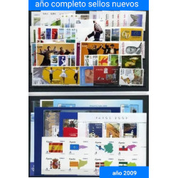 Año completo de sellos nuevos 2009