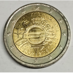 X Aniversario del euro Grecia 2012