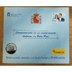 Euroset Cartera Boda Real 2004 filatelica y numismática