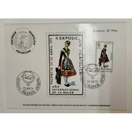 Máxima traje regional Palencia