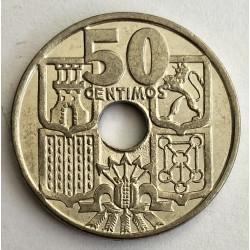50 centimos1963 sin circular