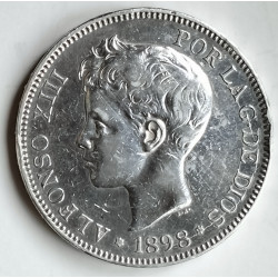 5 PESETAS ALFONSPO XII 1878