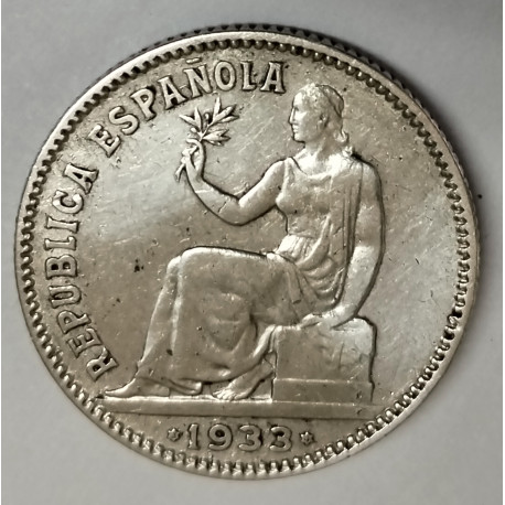1 PESETA DE PLATA 1933