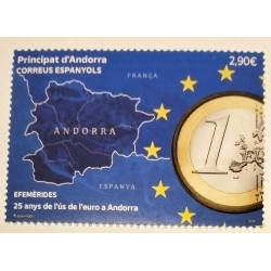 Aniversario del euro Andorra 2024