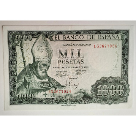 1.000 pesetas1965 San Isidoro