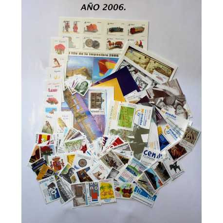 AÑO COMPLETO SELLOS 2006