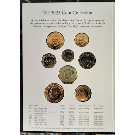 Set The Royal Mint Inglaterra 2025