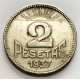 2 PESETAS DE GIJÓN 1937