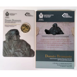 2 € San Marino Donato Bramante 2014