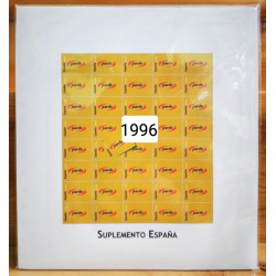 Año 1996 Pardo para sellos