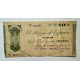 50 PTS Banco España Bilbao 1936