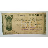 50 pesetas Banco España Bilbao 1936