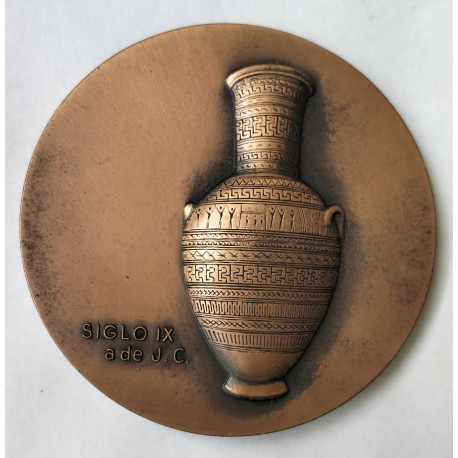 Medalla de bronce Graphispack Barcelona Arte y cultura 1978