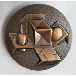 Medalla de bronce Graphispack Barcelona Arte y cultura 1974