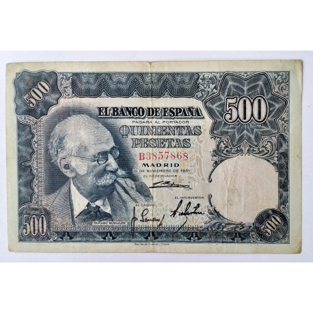 500 pesetas 1946