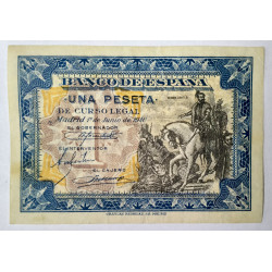 1 peseta de 1940 Hernán Cortés