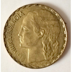 1 PESETA DE COBRE 1937