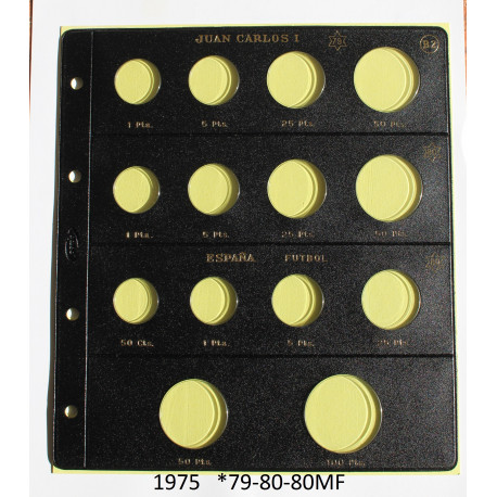 FUNDAS MONEDAS ANUALES PESETAS