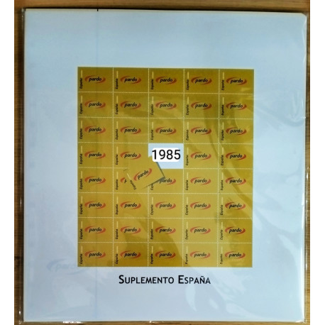 Año 1985 Pardo para sellos