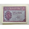 BILLETE DE 1 PESETA DE 1937