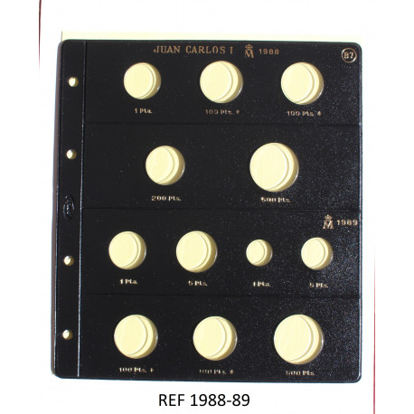 FUNDAS MONEDAS ANUALES PESETAS