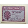 BILLETE DE 1 PESETA DE 1937