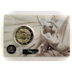 Coin card Museo del Louvre 2025