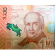 2 billetes Costa Rica de 1000 y 2000 colones