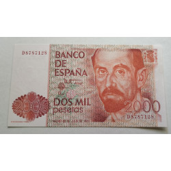Billete de 2.000 pesetas