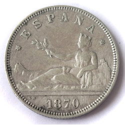 2 pts Gobierno Provisional 1870*73