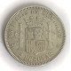 2 pesetas del Gobierno Provisional de plata del año 1870 *75