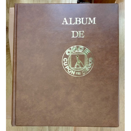 Album lotería de la once cuero