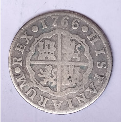 2 Reales 1766 Carlos III