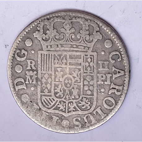 2 Reales 1766 Carlos III