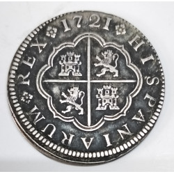 2 Reales Felipe V 1721 Cuenca