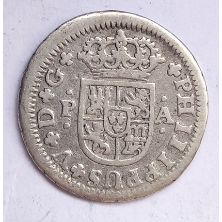 1/2 real Felipe V 1725-1728 de 1733