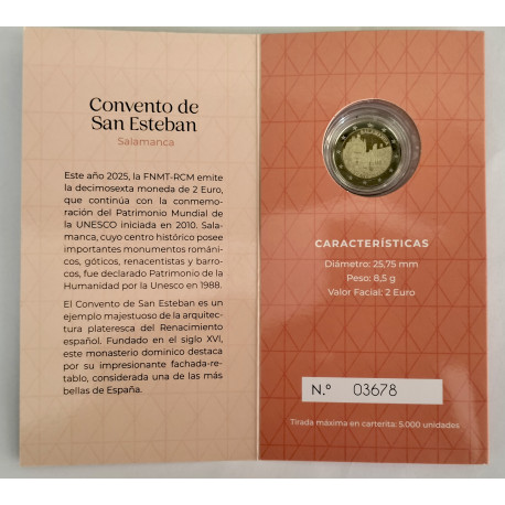 Cartera Proof de Salamanca 2025