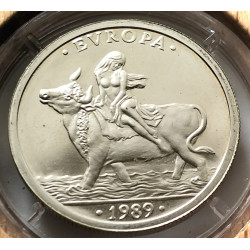 MONEDA DE 1 ECU DE 1989
