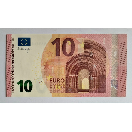 Billete 10 euros de 2014 Dragui
