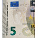 Billete sin circular de 5 euros de 2013 Dragui