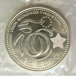 12 € 2009 X Aniversario de la unión económica europea 