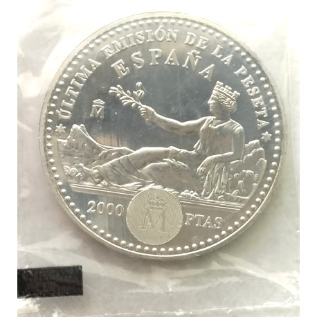MONEDA DE 2000 PTS DEL 2001