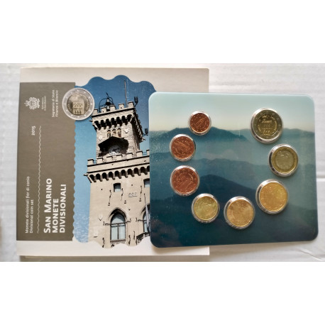 Cartera euros San Marino 2015