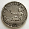 5 pesetas de 1870